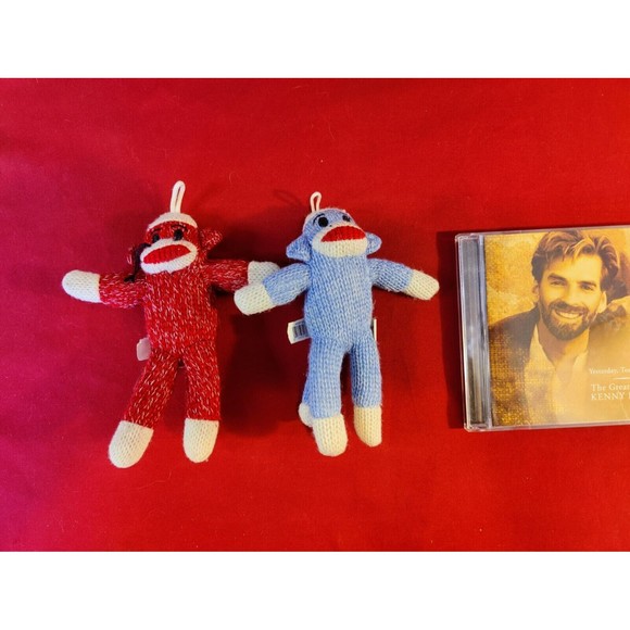 Set of 2, MAXX the Sock Monkey 6" Collectibles from 2011 - Picture 6 of 6